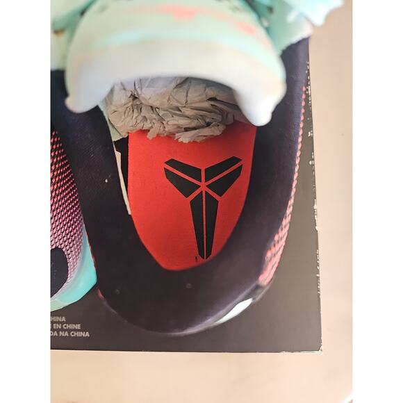 Nike Kobe Bryant X 10 Easter Basketball Shoes Mens 05317-808 Lava Sunset Glow - Picture 8 of 13